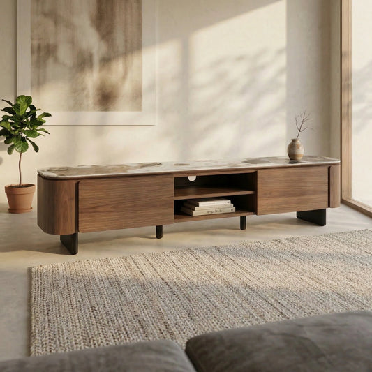 Moriko Patterned Ceramic Tv Unit