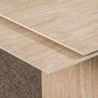 Nero Ceramic Extension Dining Table