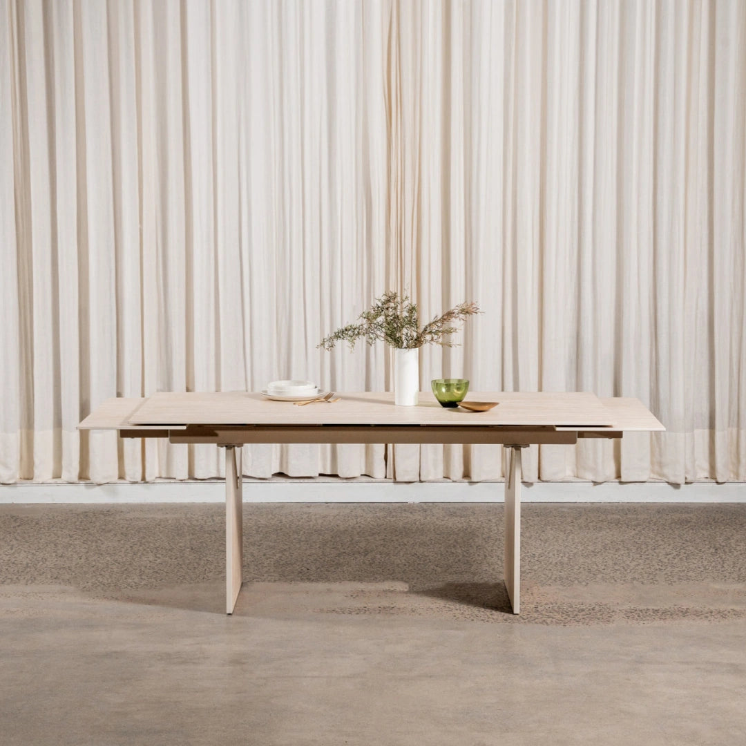 Nero Ceramic Extension Dining Table