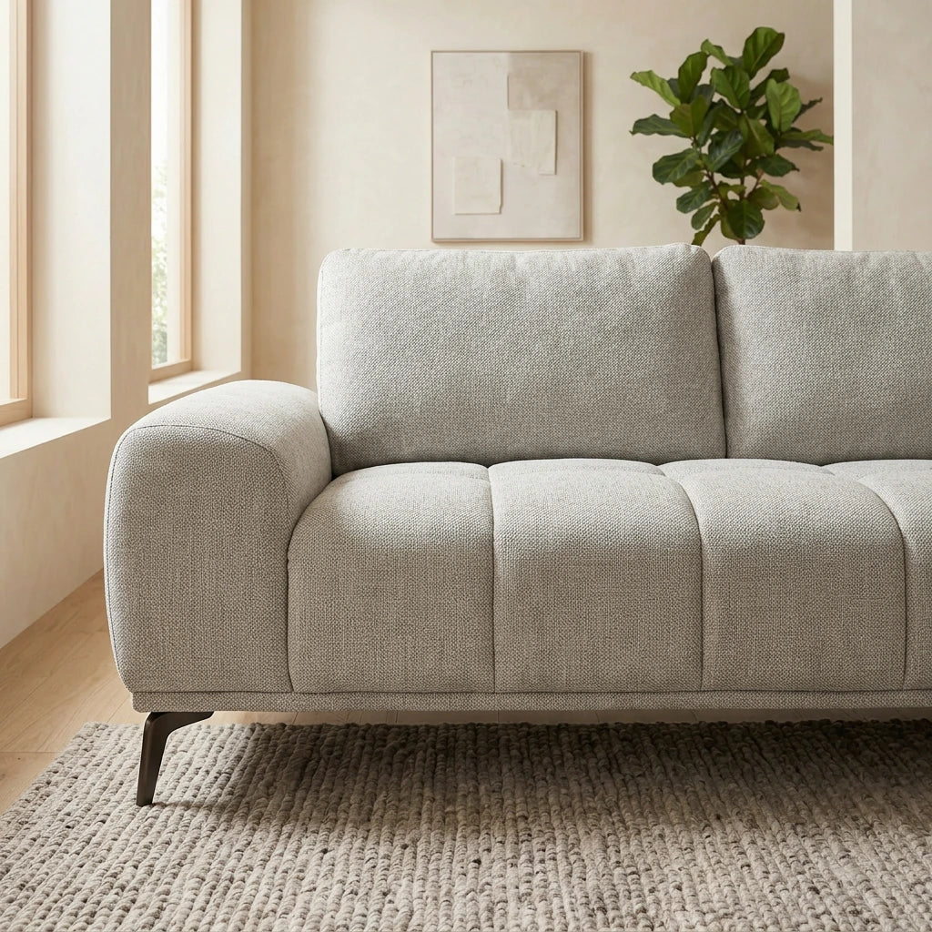 Odette 3 Seater Sofa with Long Chaise