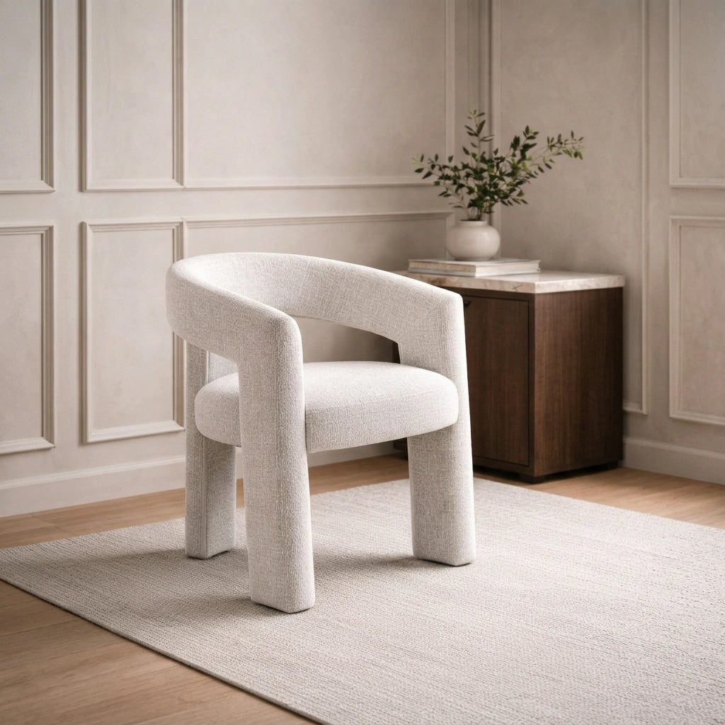 Princeton Linen Fabric Dining Chair