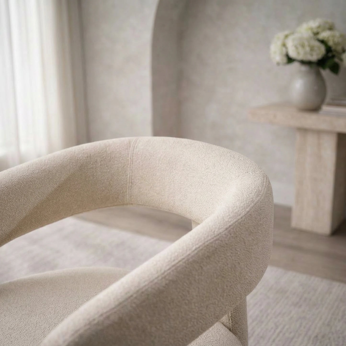 Princeton Linen Fabric Dining Chair