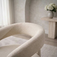 Princeton Linen Fabric Dining Chair