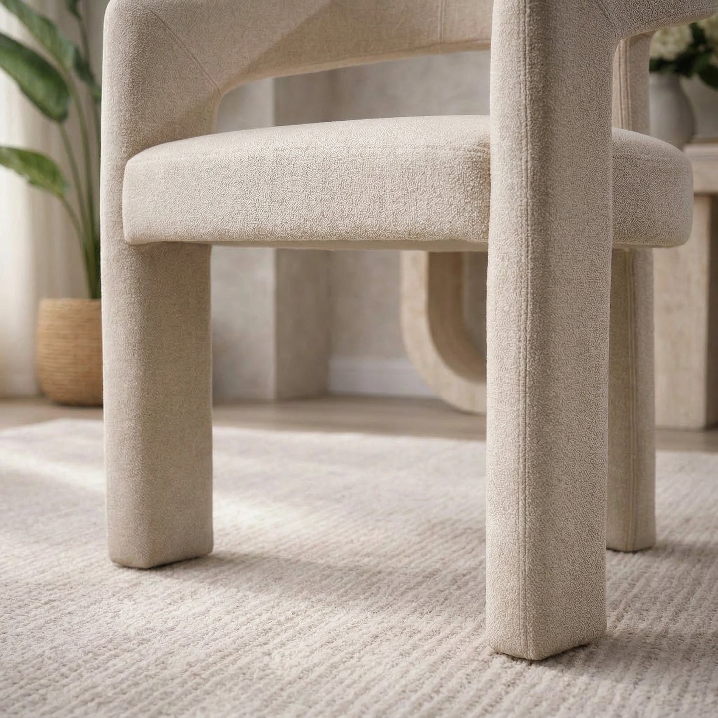 Princeton Linen Fabric Dining Chair