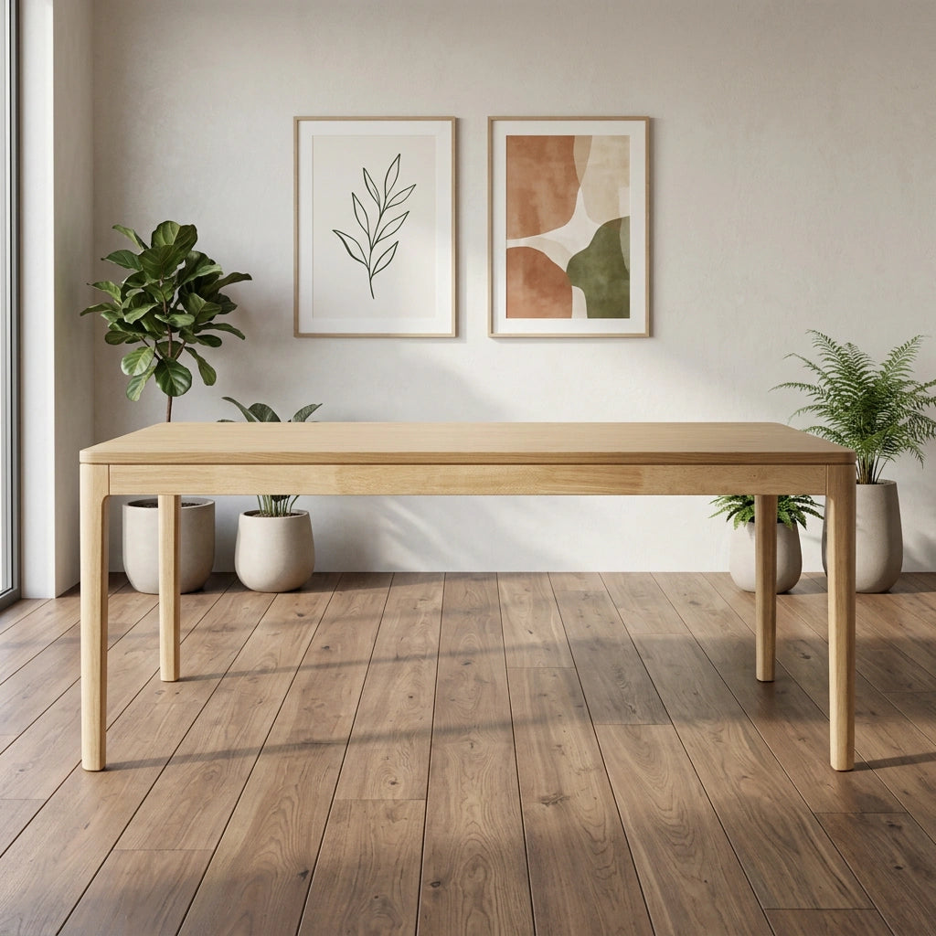 Raven American Oak Dining Table