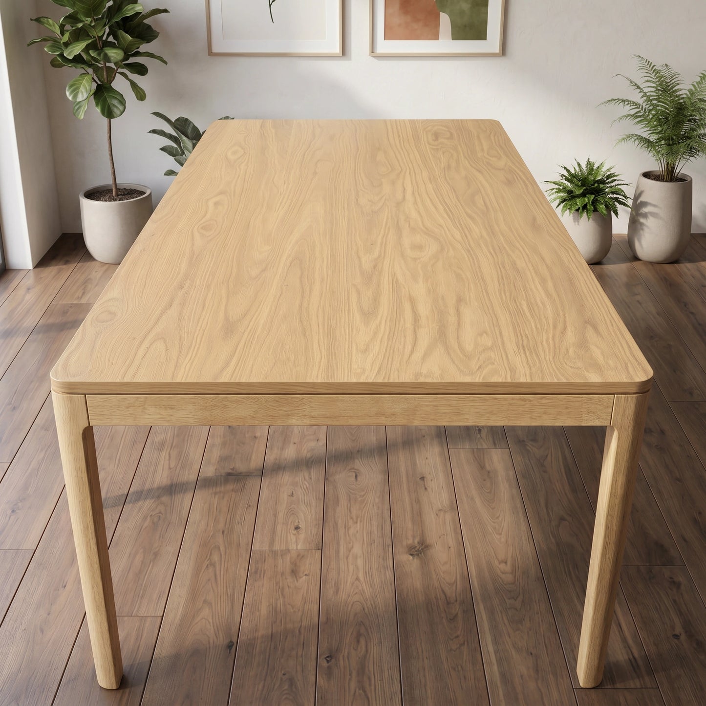 Raven American Oak Dining Table