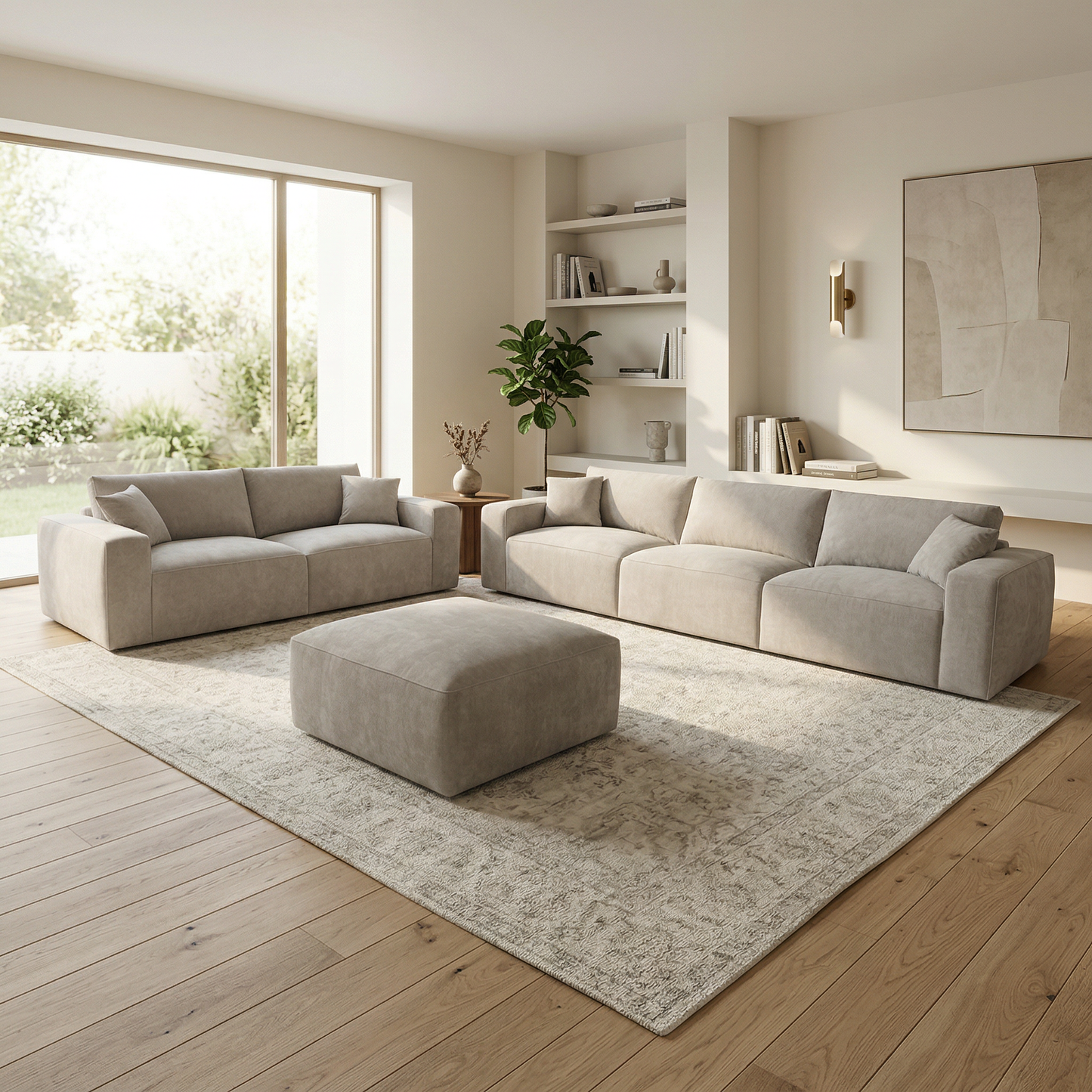 Riva 3+2 Seater Goose Feather Lounge Suite