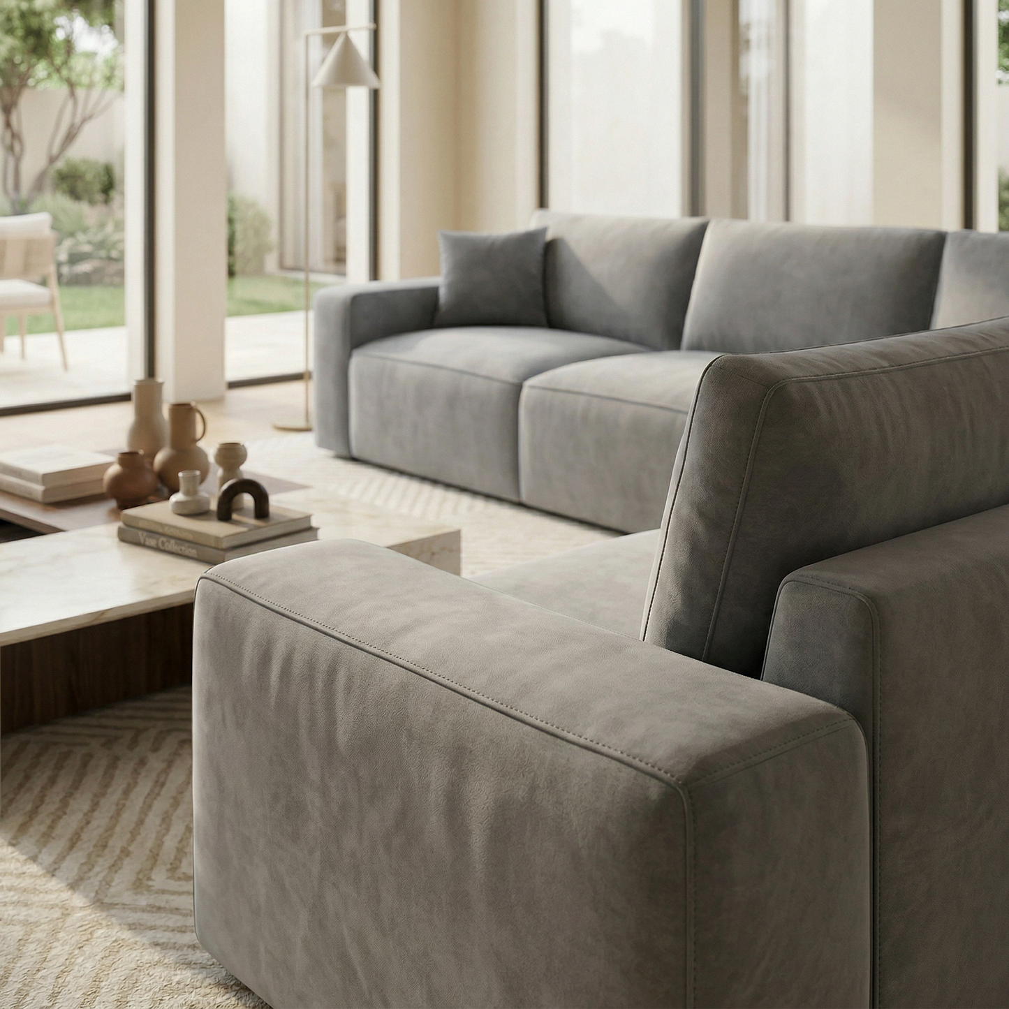Riva 3+2 Seater Goose Feather Lounge Suite