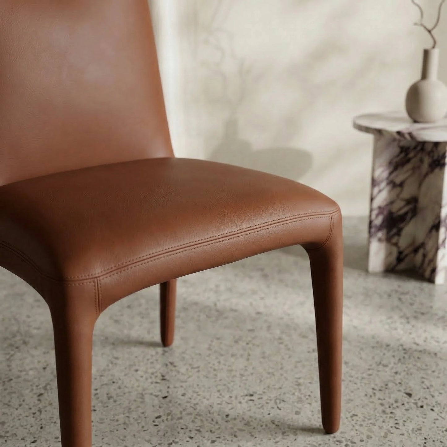 Toulon Leather Dining Chair