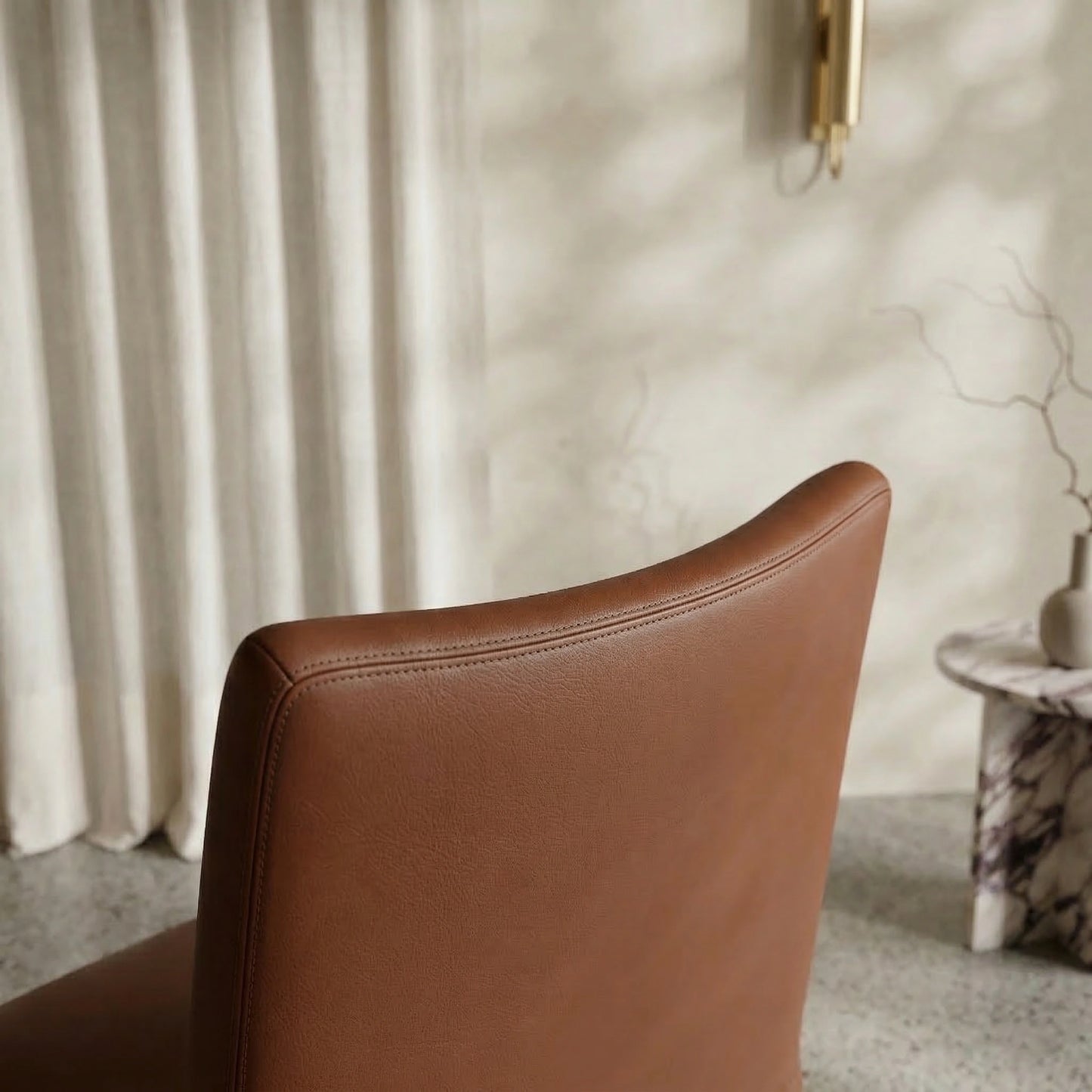 Toulon Leather Dining Chair