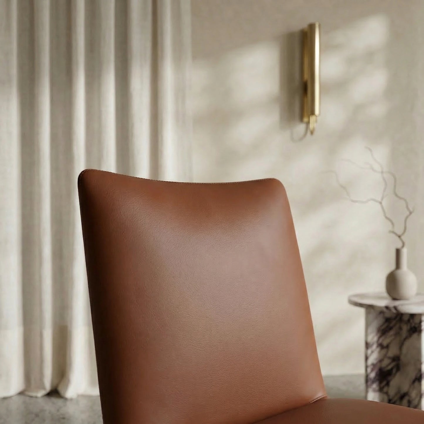 Toulon Leather Dining Chair
