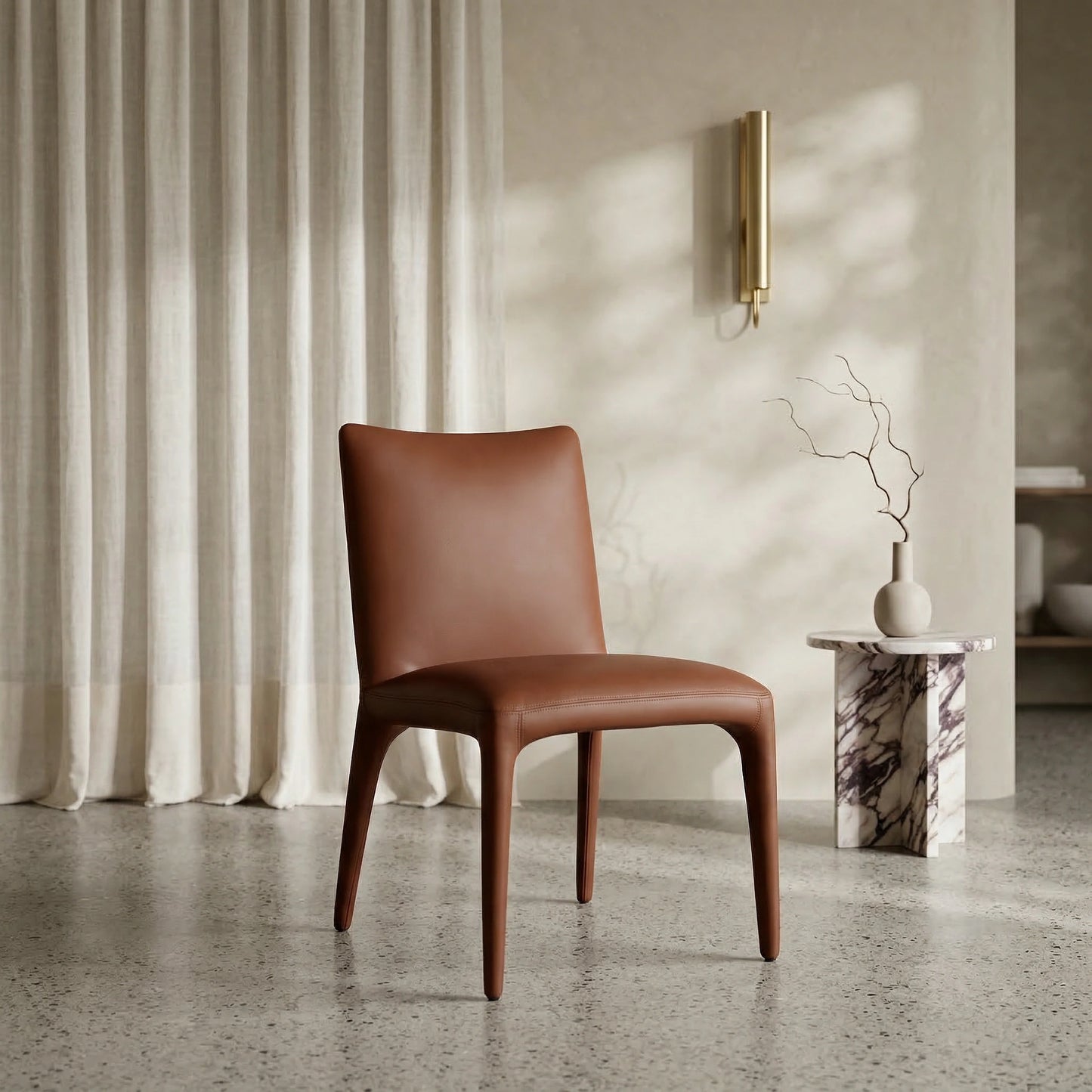Toulon Leather Dining Chair