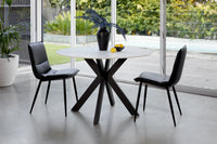 Venice Ceramic Round Dining Table