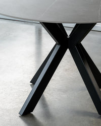 Venice Ceramic Round Dining Table