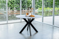 Venice Ceramic Round Dining Table
