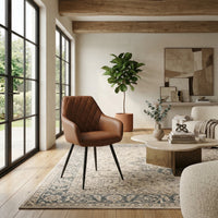 Zeus Leather Dining Chair