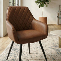 Zeus Leather Dining Chair