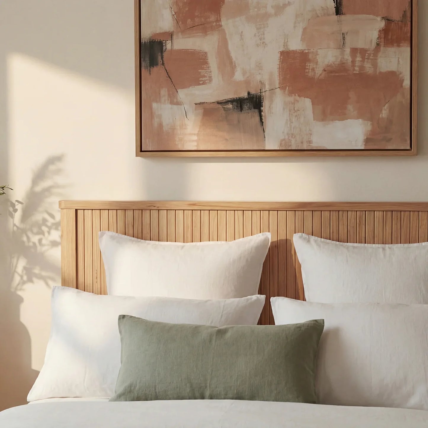 Adsila Messmate Timber Bed Frame Natural