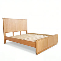 Adsila Messmate Timber Bed Frame Natural