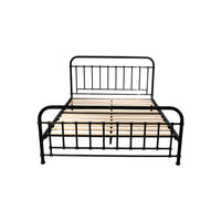 Akira Metal Bed Frame Black