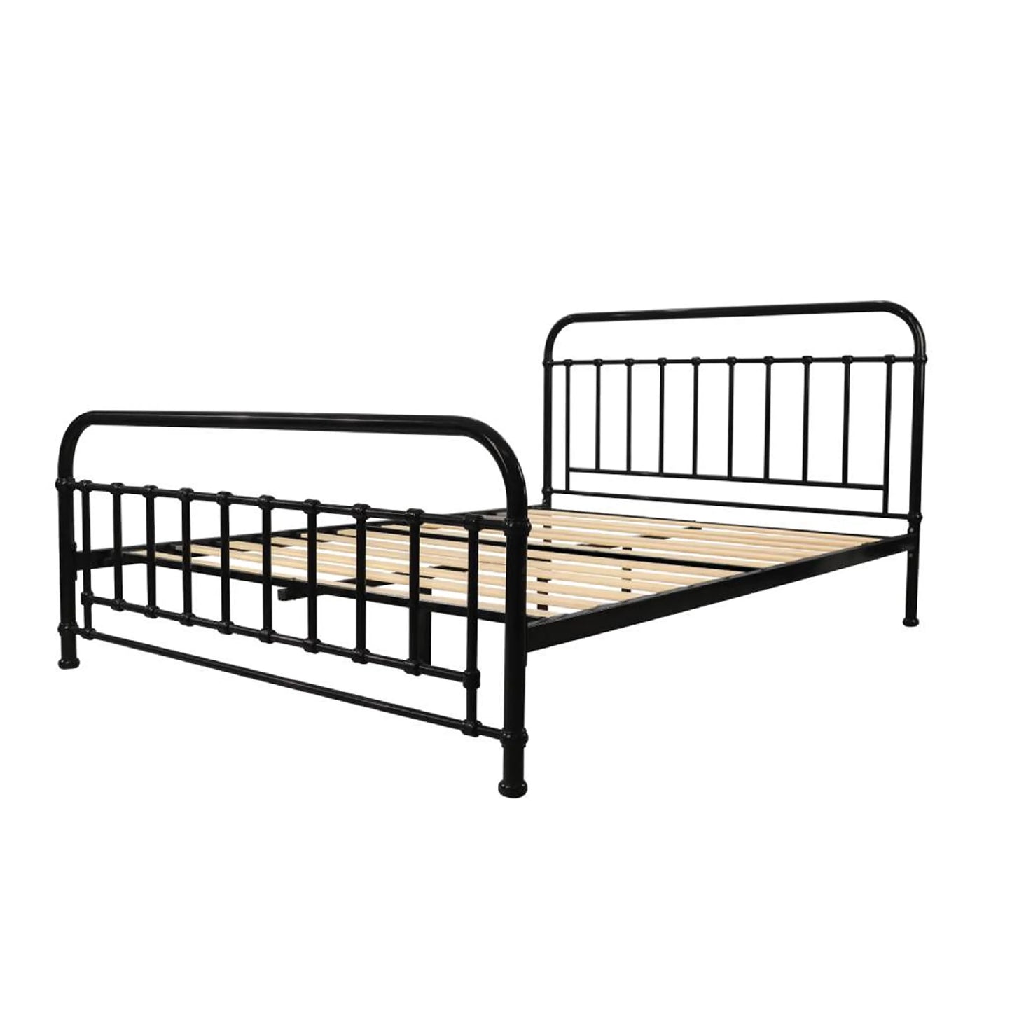 Akira Metal Bed Frame Black