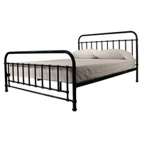 Akira Metal Bed Frame Black