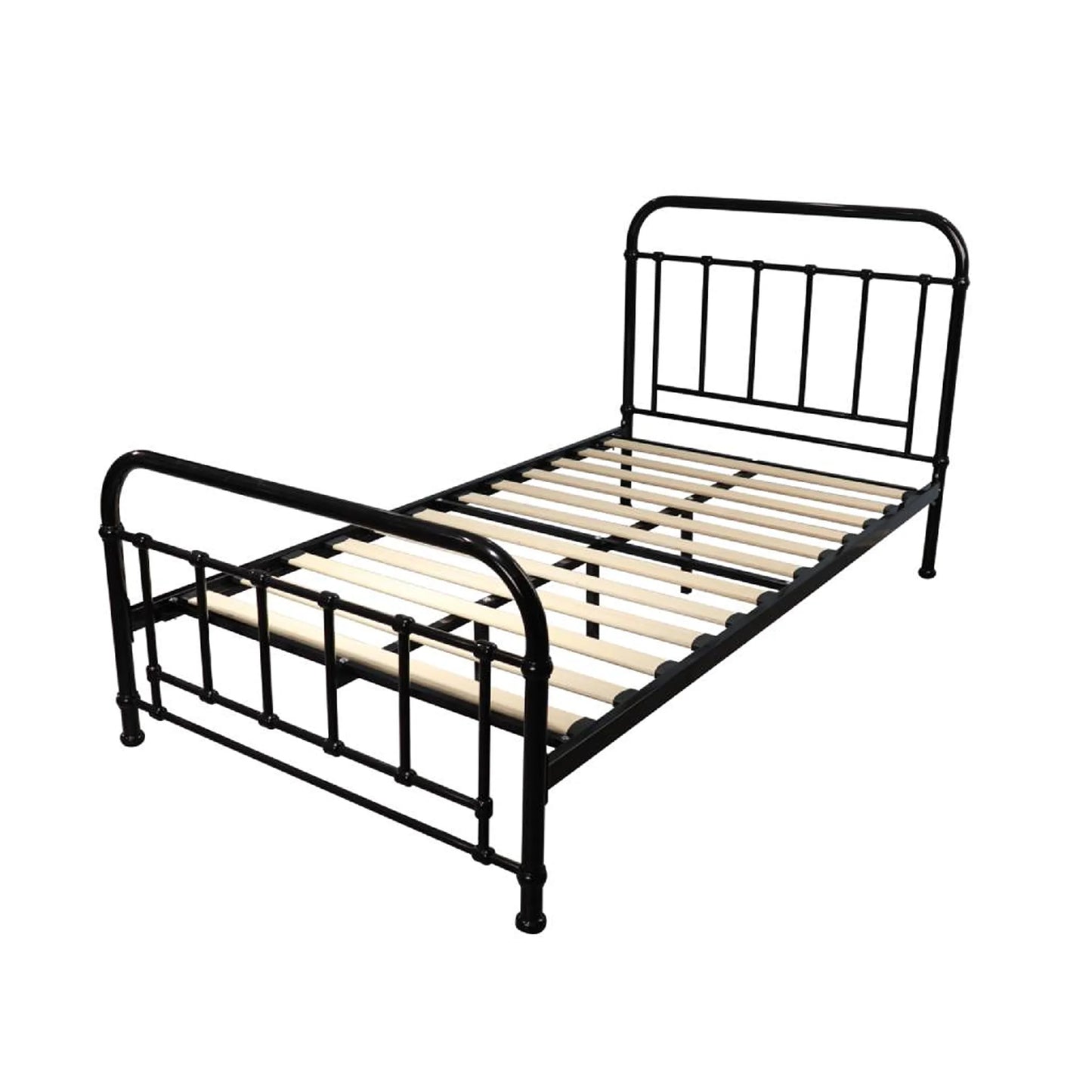 Akira Metal Bed Frame Black