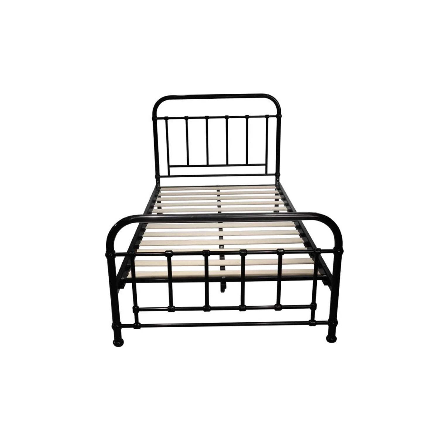 Akira Metal Bed Frame Black