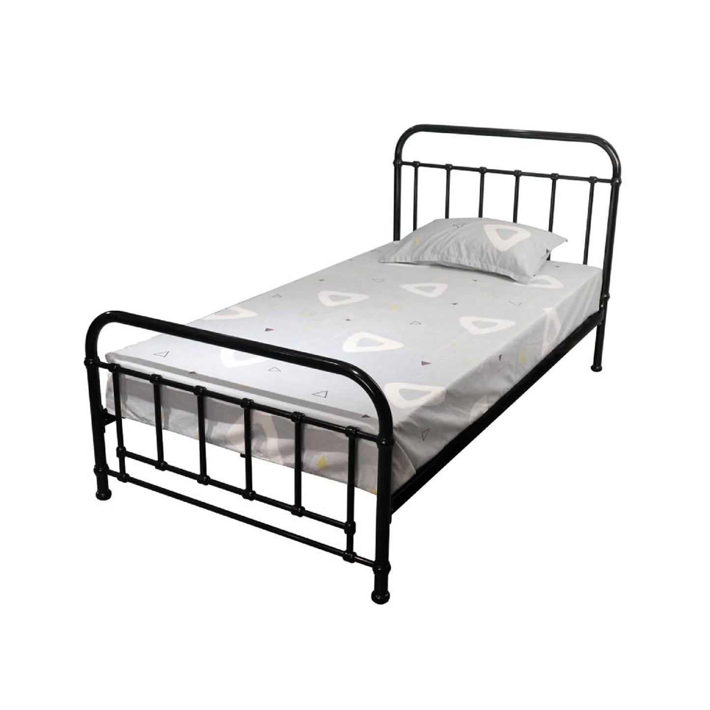 Akira Metal Bed Frame Black
