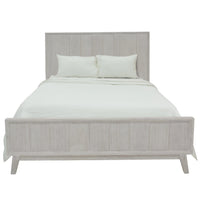 Alena Acacia Timber Bed Frame White