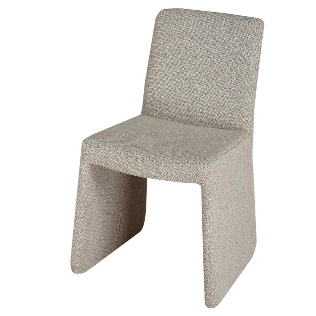 Arco Tweed Dining Chair in Beige
