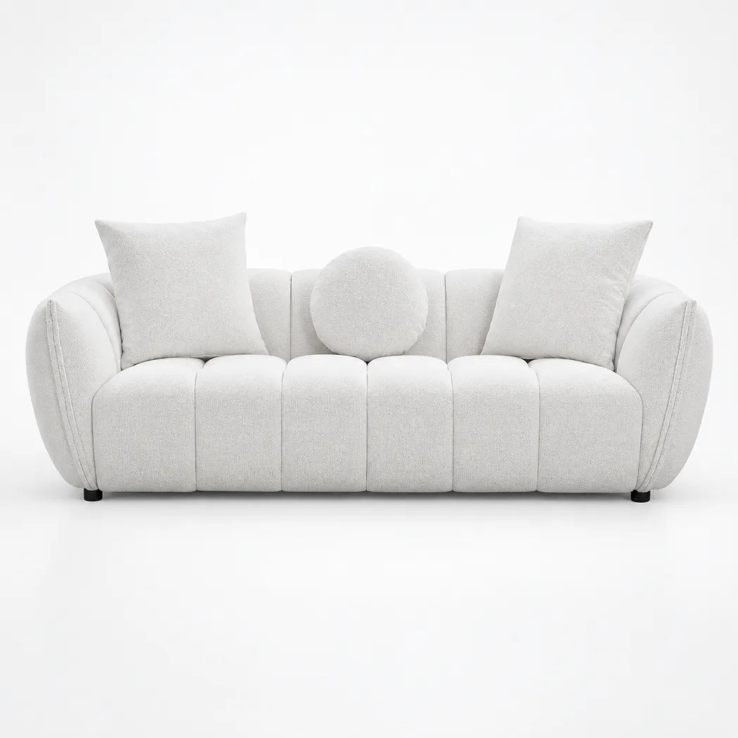 Aria 3 Seater Fabric Sofa