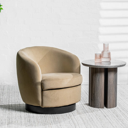 Belize Swivel Accent Armchair