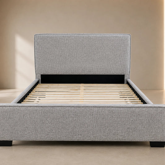 Betty Grey Fabric Bed Frame