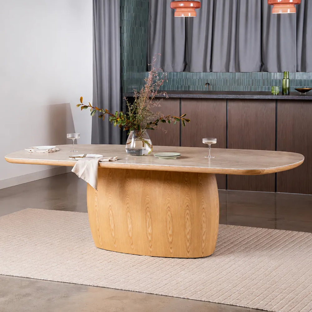 Byron Taj Mahal Ceramic Dining Table