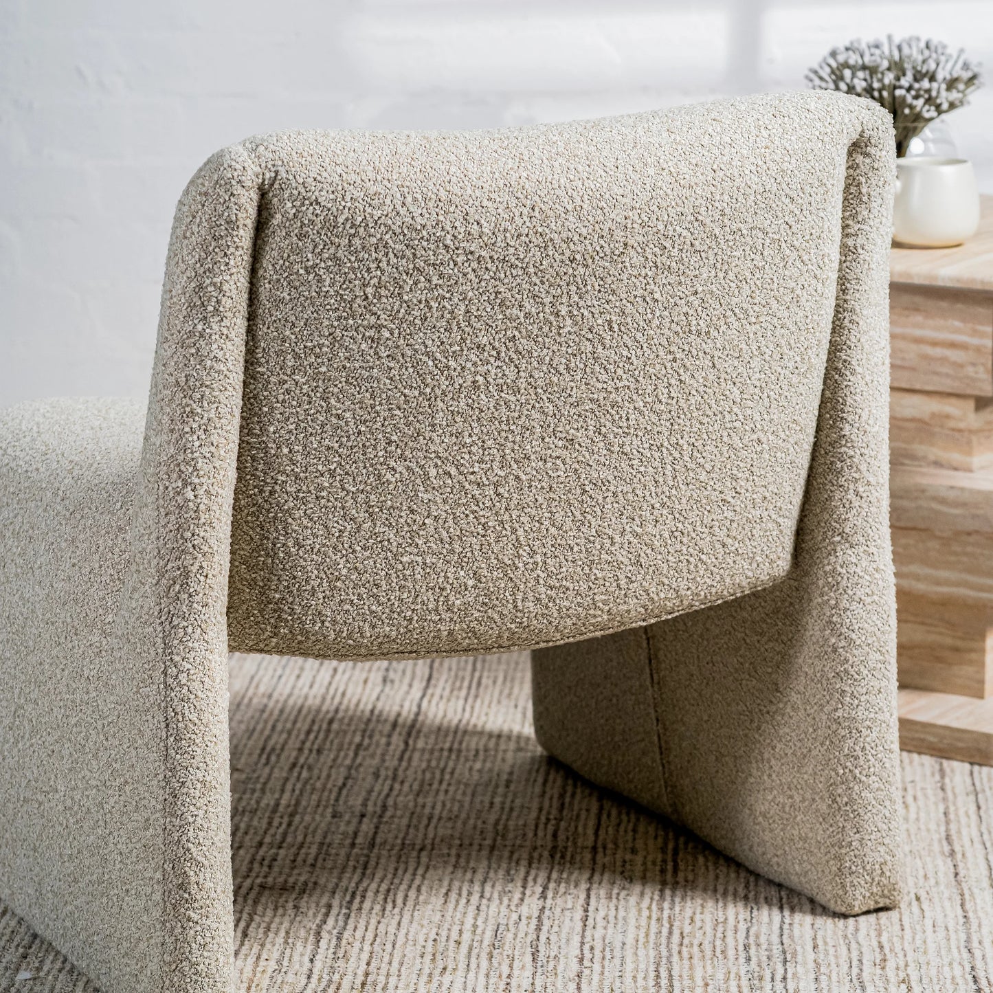 Calais Sculptural Occasional Chair