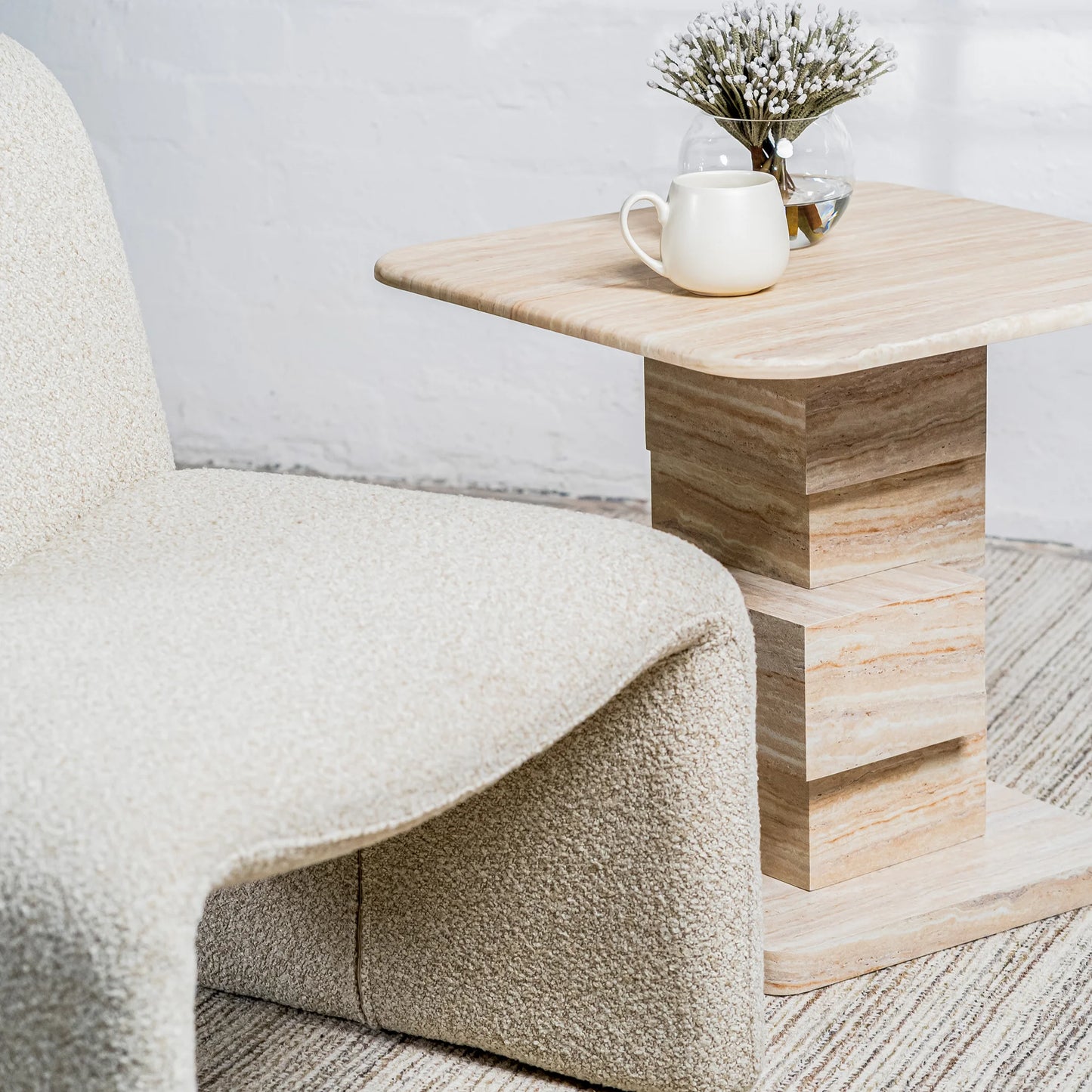 Calais Sculptural Occasional Chair