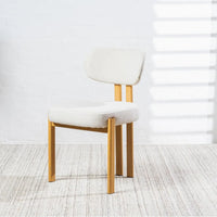 Cancun Textured Fabric Dining Chair