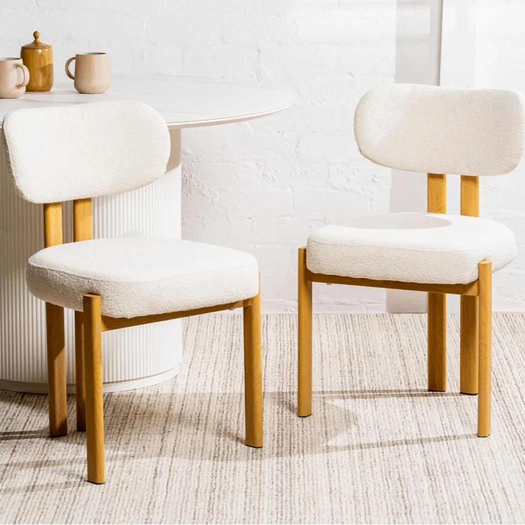 Cancun Textured Fabric Dining Chair