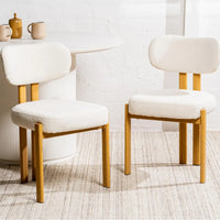 Cancun Textured Fabric Dining Chair