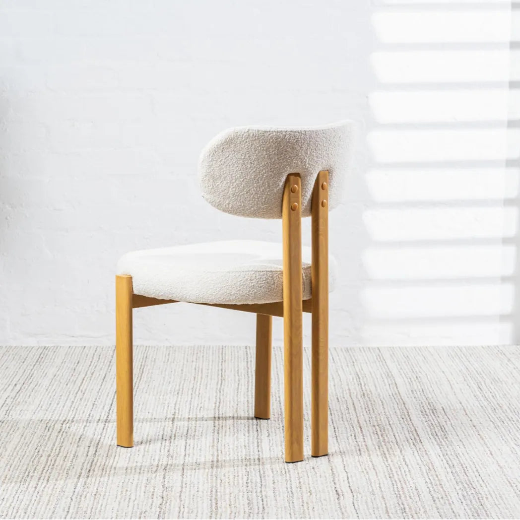 Cancun Textured Fabric Dining Chair