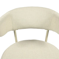 Cannes Textured Fabric Dining Chair
