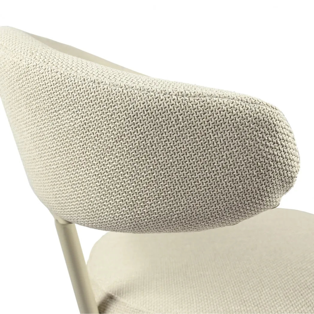 Cannes Textured Fabric Dining Chair