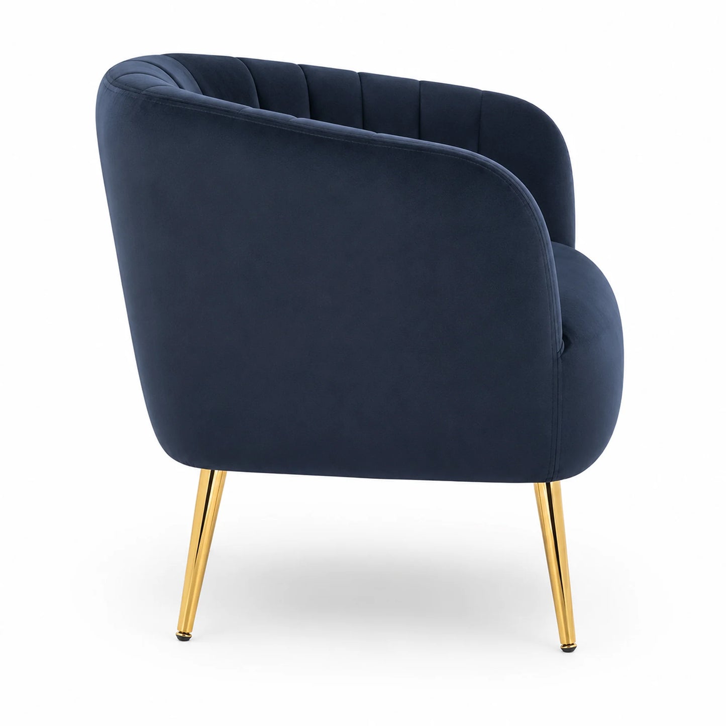 Cecil Velvet Accent Armchair