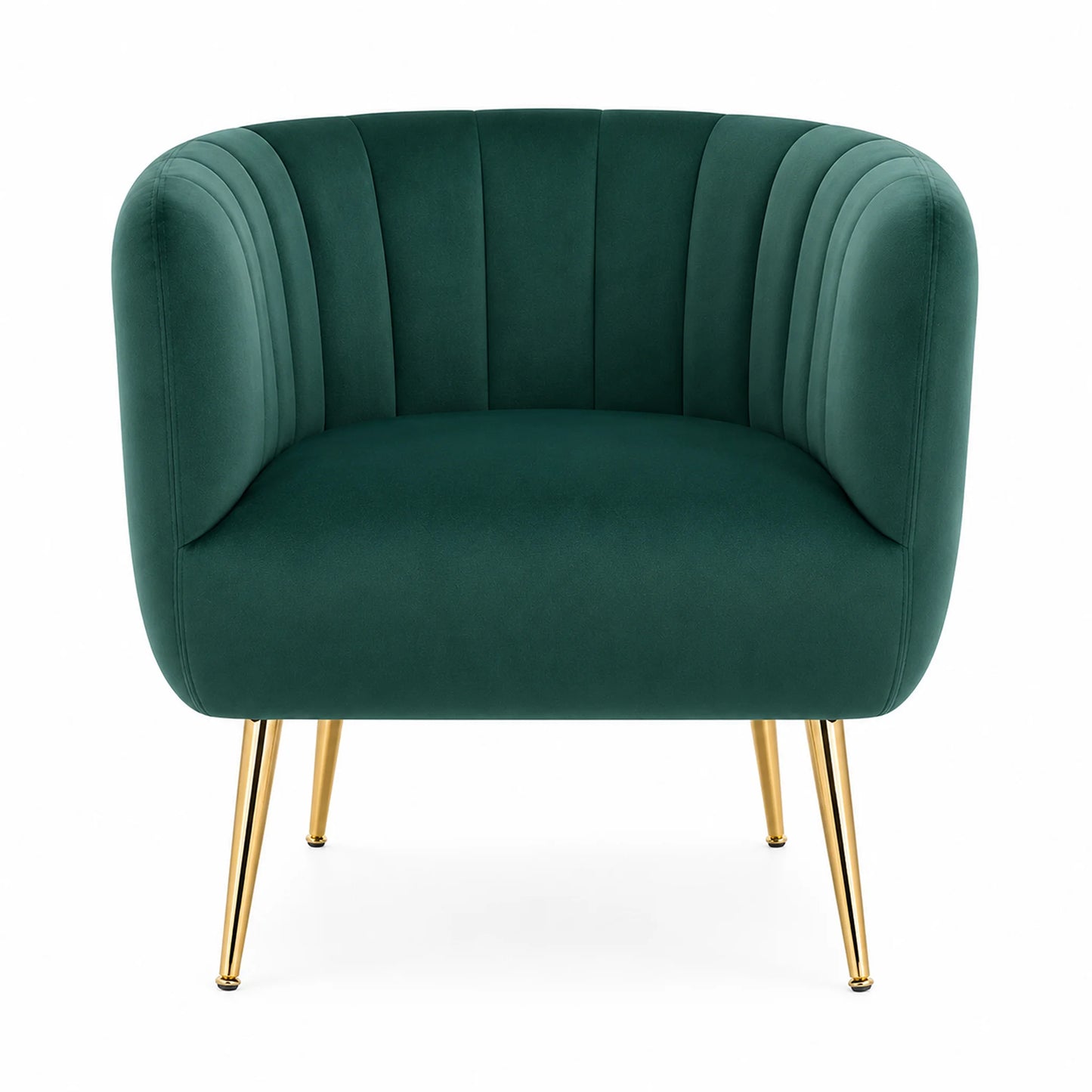 Cecil Velvet Accent Armchair