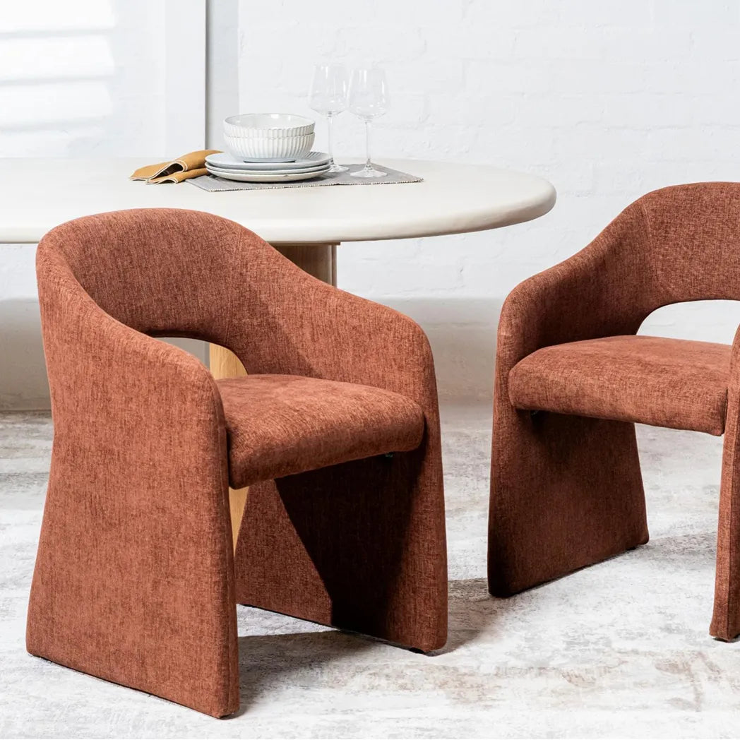 Cento Chenille Dining Chair