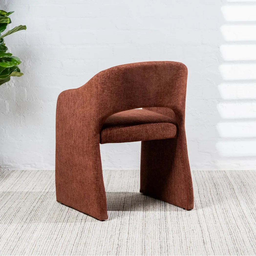 Cento Chenille Dining Chair