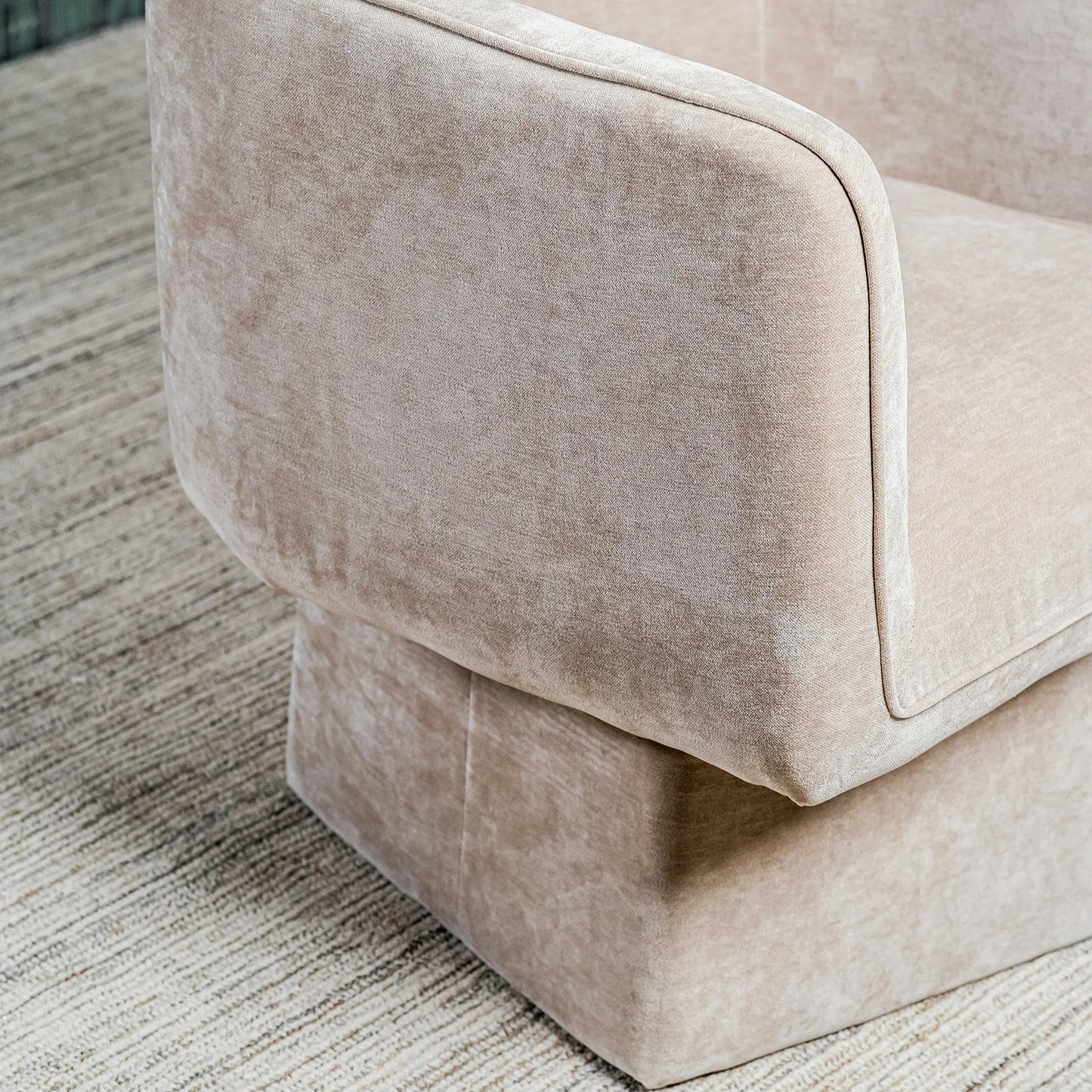 Chloe Swivel Occasional Armchair