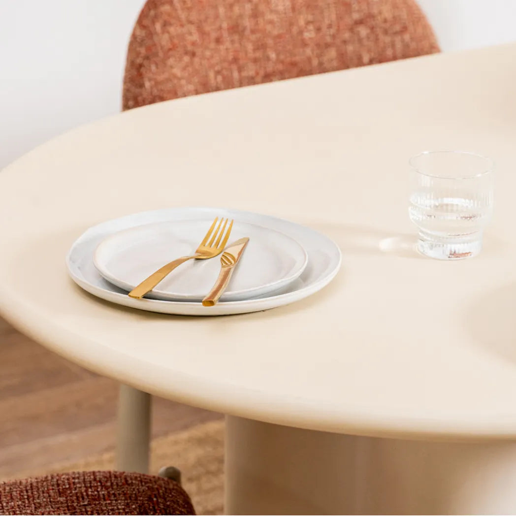 Coastal 2.2m Dining Table - Pebble