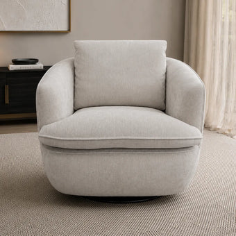 compare product Cosmo Goose Feather Swivel Chair